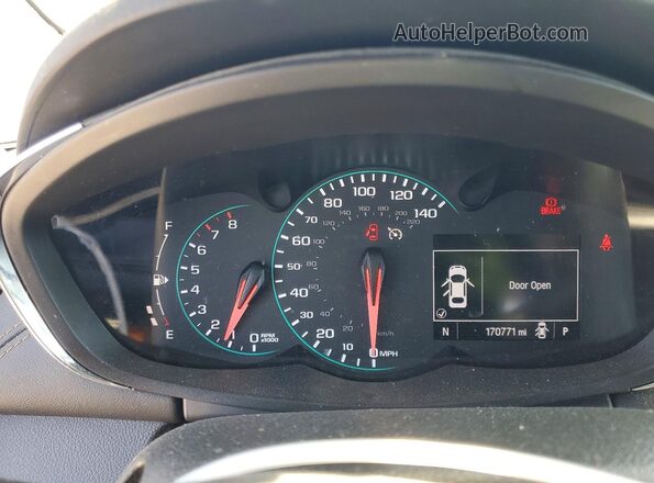KL7CJLSB0LB324839 2020 CHEVROLET TRAX Silver Սարքավորումների վահանակի տեսք