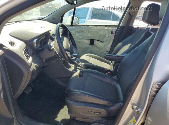 KL7CJLSB0LB324839 2020 CHEVROLET TRAX Silver Սալոնի դիմացի տեսք