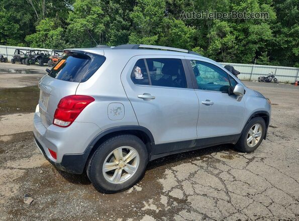 KL7CJLSB0LB338434 2020 CHEVROLET TRAX Silver უკანა მარჯვენა