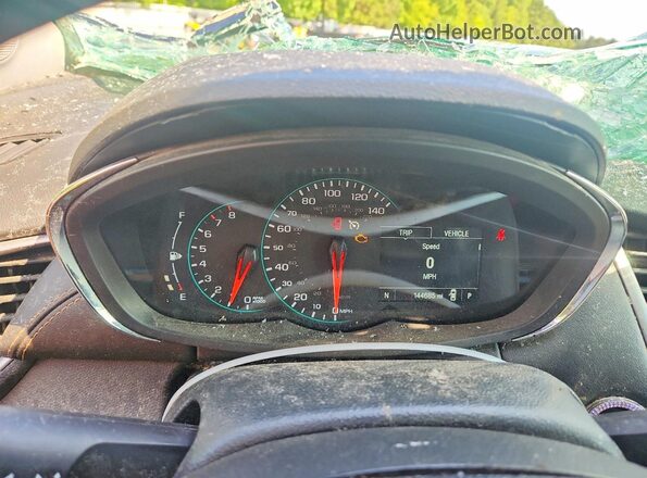 KL7CJLSB0LB338434 2020 CHEVROLET TRAX Silver ხელსაწყოთა პანელის ხედი