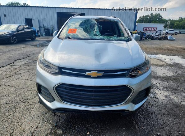 KL7CJLSB0LB338434 2020 CHEVROLET TRAX Silver წინა ხედი