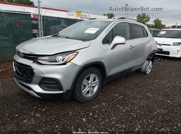 KL7CJLSB1KB960443 2019 CHEVROLET TRAX Silver წინა მარცხენა ხედი სამი მეოთხედიდან