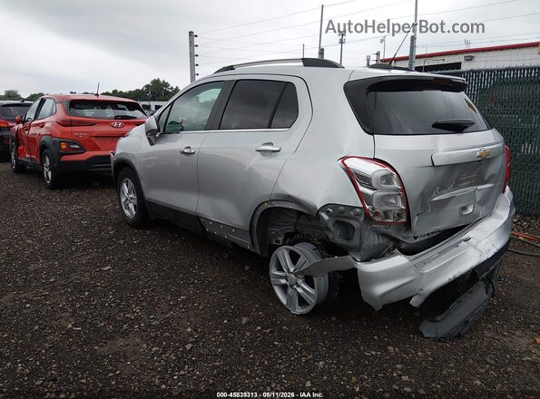 KL7CJLSB1KB960443 2019 CHEVROLET TRAX Silver უკანა მარცხენა