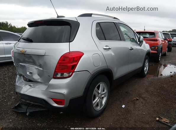 KL7CJLSB1KB960443 2019 CHEVROLET TRAX Silver უკანა მარჯვენა