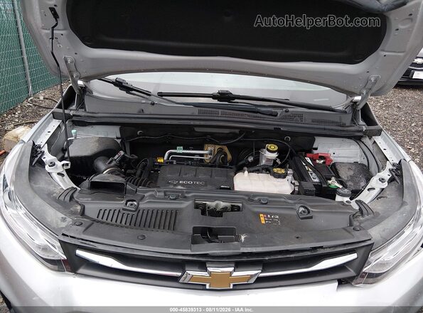 KL7CJLSB1KB960443 2019 CHEVROLET TRAX Silver უკანა ხედი
