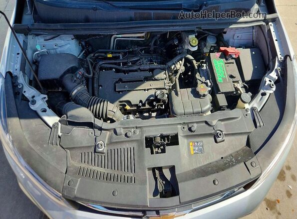 KL7CJLSB2KB871500 2019 CHEVROLET TRAX Серебряный Вид задней части салона