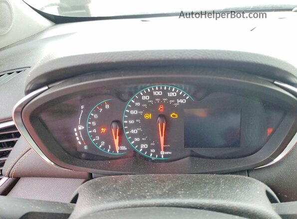 KL7CJLSB2KB910411 2019 CHEVROLET TRAX White Instrument cluster view