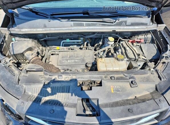 KL7CJLSB2LB006379 2020 CHEVROLET TRAX Black Engine compartment view
