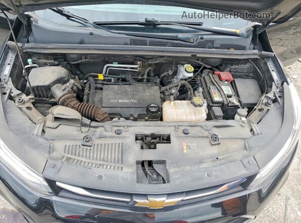 KL7CJLSB2LB009878 2020 CHEVROLET TRAX Черный Вид задней части салона
