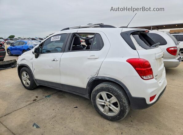 KL7CJLSB2MB320938 2021 CHEVROLET TRAX White Հետևի ձախ