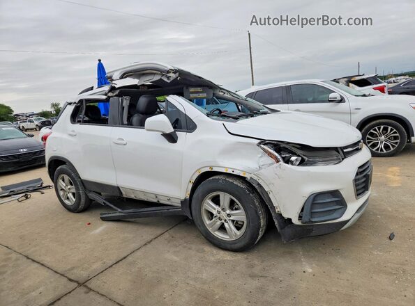 KL7CJLSB2MB320938 2021 CHEVROLET TRAX White Առջևի աջ