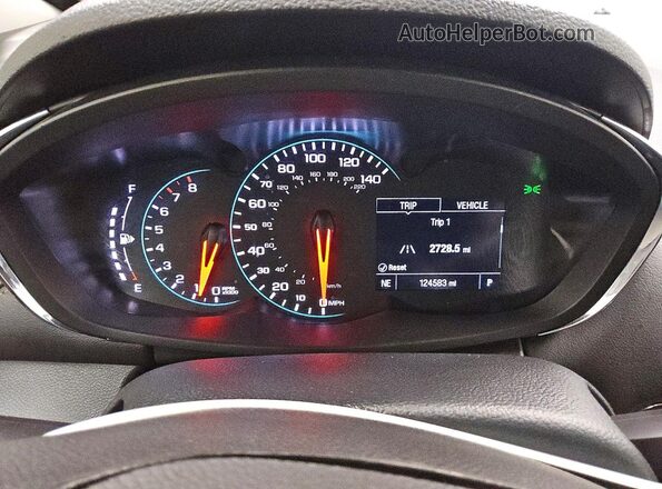 KL7CJLSB2MB347024 2021 CHEVROLET TRAX White Vista del cuadro de instrumentos