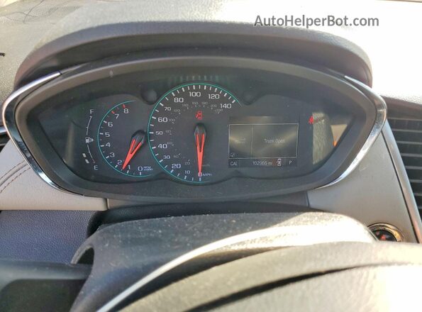KL7CJLSB3LB342817 2020 CHEVROLET TRAX Красный Вид щитка приборов