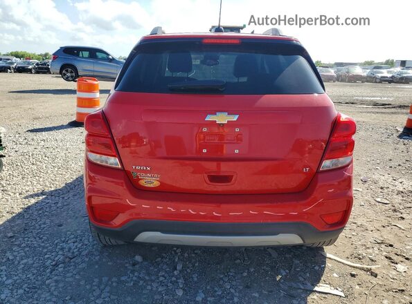 KL7CJLSB3LB342817 2020 CHEVROLET TRAX Красный Вид сзади