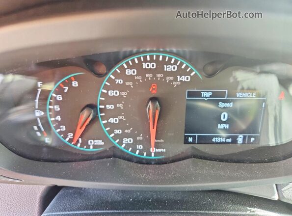KL7CJLSB3MB304988 2021 CHEVROLET TRAX White Instrument cluster view