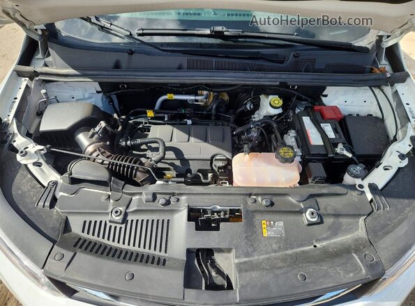 KL7CJLSB3MB304988 2021 CHEVROLET TRAX White Engine compartment view