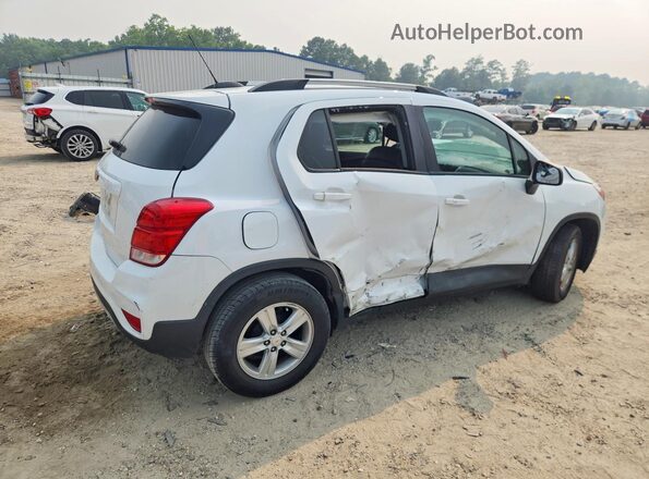 KL7CJLSB3MB353074 2021 CHEVROLET TRAX Белый Задняя правая четверть