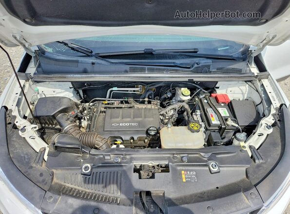 KL7CJLSB4HB197696 2017 CHEVROLET TRAX White Engine compartment view