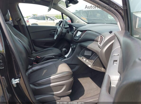 KL7CJLSB4KB945354 2019 CHEVROLET TRAX Black Вид салону спереду