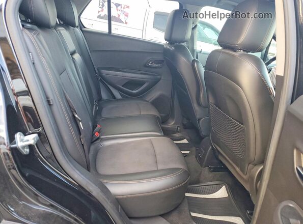 KL7CJLSB4LB016136 2020 CHEVROLET TRAX Black უკანა სალონის ხედი