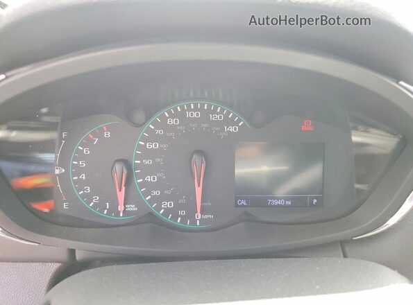 KL7CJLSB4LB024558 2020 CHEVROLET TRAX Серебряный Вид щитка приборов