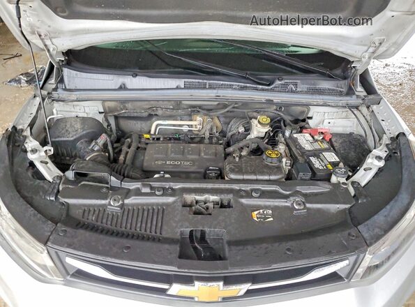 KL7CJLSB4LB024558 2020 CHEVROLET TRAX Серебряный Вид подкапотного пространства