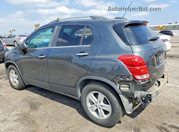 KL7CJLSB5HB237459 2017 CHEVROLET TRAX Gray Հետևի ձախ