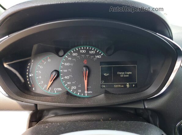 KL7CJLSB5HB237459 2017 CHEVROLET TRAX Gray Սարքավորումների վահանակի տեսք