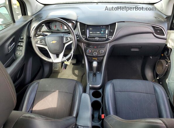KL7CJLSB5HB237459 2017 CHEVROLET TRAX Gray Առջևի վահանակի տեսք