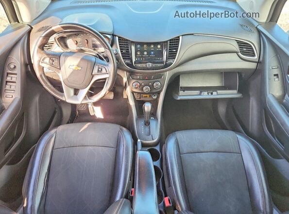 KL7CJLSB5KB772170 2019 CHEVROLET TRAX Gray Vista del salpicadero
