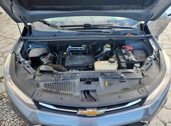 KL7CJLSB5KB772170 2019 CHEVROLET TRAX Gray Vista del compartimento del motor