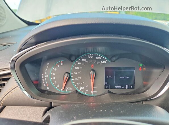 KL7CJLSB5KB772170 2019 CHEVROLET TRAX Gray Vista del cuadro de instrumentos