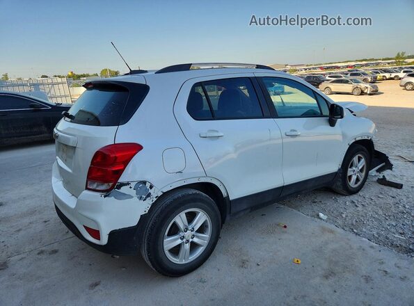 KL7CJLSB5MB307133 2021 CHEVROLET TRAX White Tył prawy
