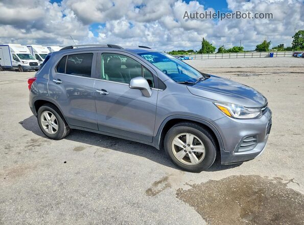 KL7CJLSB6KB764305 2019 CHEVROLET TRAX Серый Передняя правая четверть