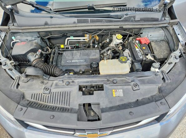 KL7CJLSB6KB764305 2019 CHEVROLET TRAX Серый Вид подкапотного пространства