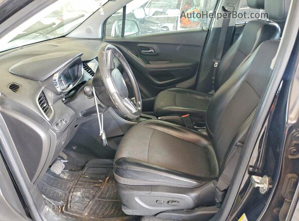KL7CJLSB6LB043953 2020 CHEVROLET TRAX Черный Вид салона спереди