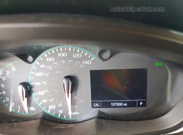 KL7CJLSB6LB043953 2020 CHEVROLET TRAX Черный Вид щитка приборов