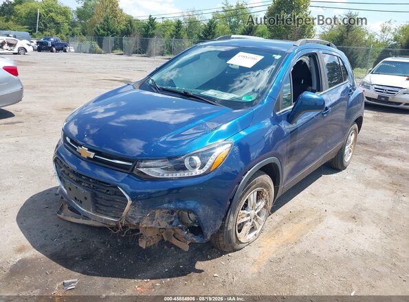 KL7CJLSB6LB327986 2020 CHEVROLET TRAX Blue Przód lewy