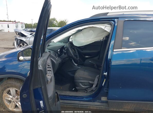 KL7CJLSB6LB327986 2020 CHEVROLET TRAX Blue Widok wnętrza z przodu