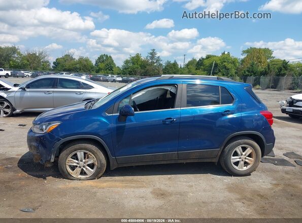 KL7CJLSB6LB327986 2020 CHEVROLET TRAX Blue Widok wnętrza 360 stopni
