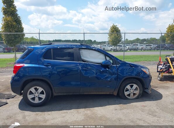 KL7CJLSB6LB327986 2020 CHEVROLET TRAX Blue Widok wnętrza z tyłu