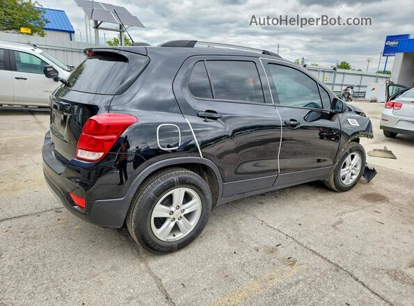 KL7CJLSB6MB318450 2021 CHEVROLET TRAX Black Tył prawy