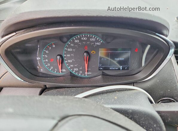 KL7CJLSB6MB318450 2021 CHEVROLET TRAX Black Widok zestawu wskaźników