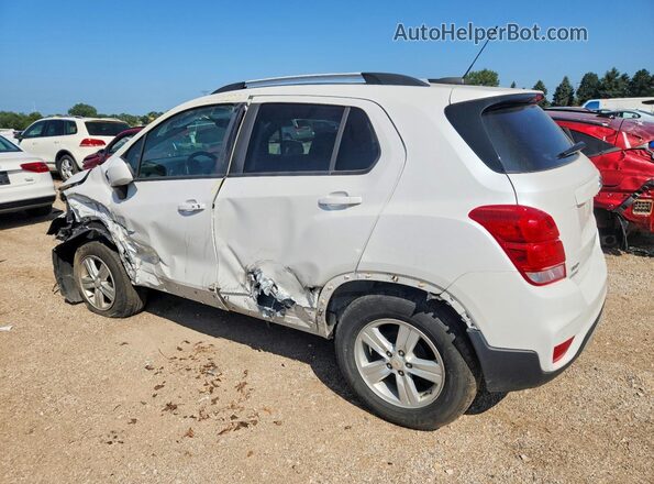 KL7CJLSB6MB327925 2021 CHEVROLET TRAX White Trasero izquierdo
