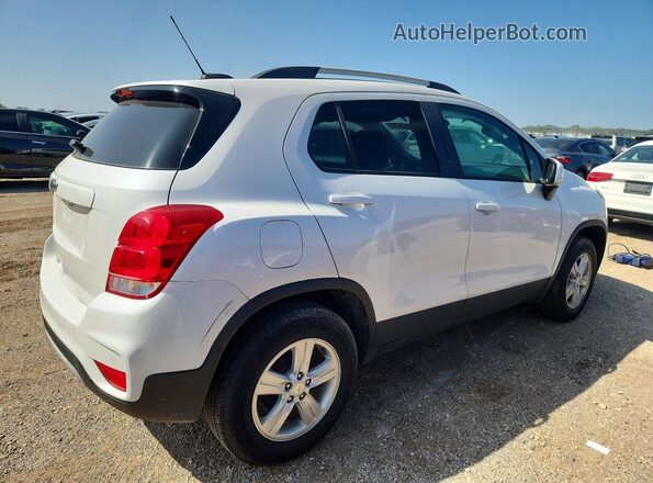 KL7CJLSB6MB327925 2021 CHEVROLET TRAX White Trasero derecho