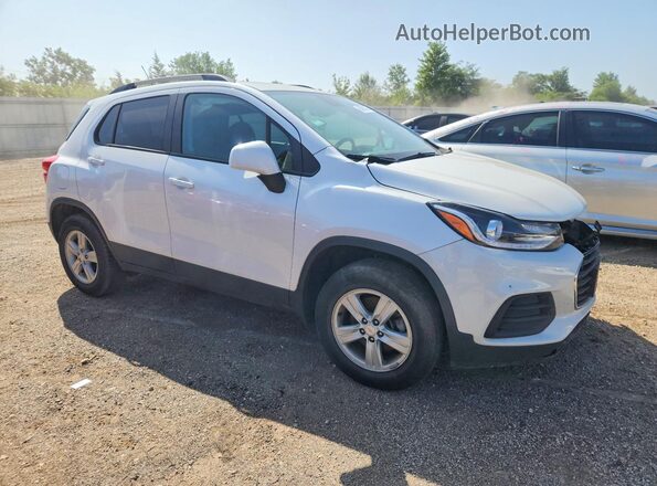 KL7CJLSB6MB327925 2021 CHEVROLET TRAX White Delantero derecho