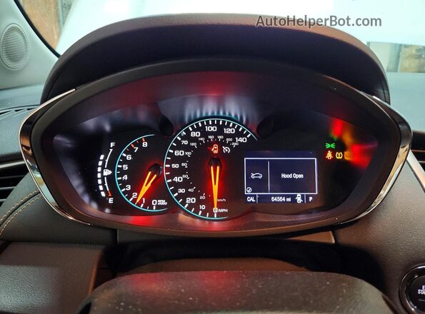 KL7CJLSB7LB005325 2020 CHEVROLET TRAX White Widok zestawu wskaźników