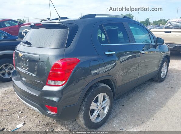 KL7CJLSB8JB573788 2018 CHEVROLET TRAX Серый Задняя правая четверть