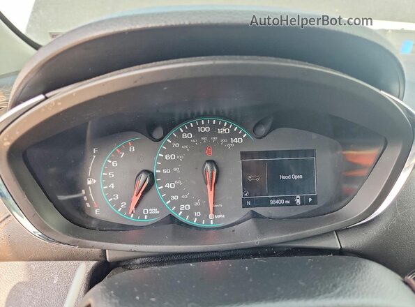 KL7CJLSB8KB748395 2019 CHEVROLET TRAX Черный Вид щитка приборов