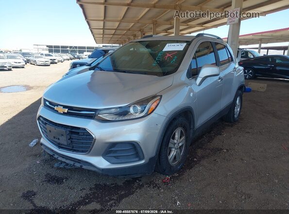 KL7CJLSB8KB891802 2019 CHEVROLET TRAX Серый Передняя левая четверть